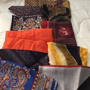 Ten scarves